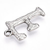 304 Stainless Steel Pendants STAS-N117-01P-F-2