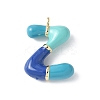 Brass Enamel Pendants KK-E093-03G-Z-01-1
