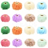 30Pcs 10 Colors Imitation Rabbit Hair European Beads FIND-YW0010-16-1
