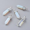 Opalite Double Terminated Pointed Pendants LS-G-XCP0001-38-1