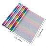4Pcs Colorful Glitter Heat Transfer DIY-SZ0003-60-2