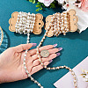 2Pcs 2 Colors Flower Iron Rhinestone Cup Chains FIND-TA0008-01-6