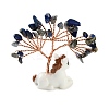 Natural Lapis Lazuli Chips Tree of Life Decorations DJEW-A017-01K-2