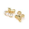 Brass Micro Pave Cubic Zirconia Pendants KK-D502-15G-2