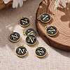 Golden Plated Alloy Charms ENAM-S118-02N-5