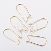 304 Stainless Steel Hoop Earring Findings Kidney Ear Wires LS-X-STAS-H436-03-1