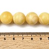 Natural Yellow Jade Beadd Strands G-A274-A01-14mm-5