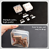 300Pcs 4 Styles PET Back Adhesive Slot Hole Hang Tabs DIY-GA0007-50-4