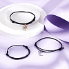 80Pcs Waxed Polyester Cord Bracelet Bracelet Makings AJEW-UN00015-2