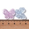 Crackle Transparent Acrylic Beads OACR-G033-05C-3