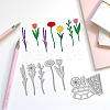 Carbon Steel Cutting Dies Stencils DIY-WH0309-2338-3