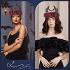 Felt Cloth and Alloy Headwear Crown OHAR-WH20020-01D-4