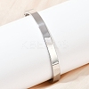 201 Stainless Steel Bangles for Women BJEW-B138-05P-1