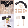 Mini Wedding Party Seat Number Message Base Stand Board AJEW-PH0016-28-4