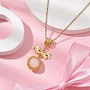 304 Stainless Steel Necklaces NJEW-MZ00026-01-2