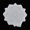Mandala Flower Coaster DIY Silicone Mold DIY-K072-05B-5
