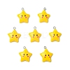 20Pcs Opaque Resin Pendants RESI-YW0005-08-1