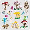 Plastic Reusable Drawing Painting Stencils Templates DIY-WH0172-305-1