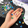 60Pcs 30 Styles Electroplated Glass Pendants EGLA-TA0001-48-7