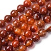 Natural Banded Agate Beads Strands G-H343-D03-12mm-2