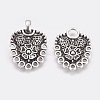 Eco-Friendly Zinc Alloy Hook Clasps PALLOY-WH0031-02AS-2