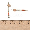 Cat Eye Connector Charms KK-P242-27G-3