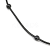 Ion Plating(IP) 304 Stainless Steel Round Snake Chain Necklaces STAS-G244-88B-B-2