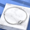 Brass Snake Chain Link Bracelets for Men Women BJEW-G736-06P-2