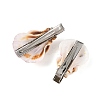 Natural Shell Alligator Hair Clips PHAR-TA000003-3