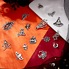 64Pcs 16 Style Tibetan Style Alloy Pendants FIND-SC0002-67-4