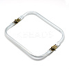 Aluminum Purse Frame Handle for Bag Sewing Craft Tailor Sewer X-FIND-T008-014P-2