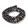 Opaque Glass Beads Stands EGLA-A035-P10mm-B18-2