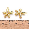 Brass Micro Pave Cubic Zirconia Pendants KK-N265-24G-3