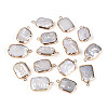 Natural Keshi Pearl Rectangle Pendants LS-PEAR-S020-D10-1