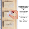 Clear Acrylic Soap Stamps DIY-WH0446-003-5