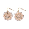 Ion Plating(IP) 316 Stainless Steel Dangle Earrings STAS-U017-05G-03-1