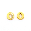 Rhinestone Slide Letter Charms RB-TAC0002-01O-2