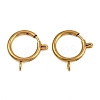 304 Stainless Steel Spring Ring Clasps STAS-B095-05I-G-1