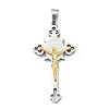 304 Stainless Steel Pendants STAS-F336-18GP-01-1