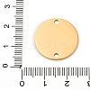304 Stainless Steel Connector Charms STAS-P398-01G-3