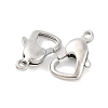 Tarnish Resistant 304 Stainless Steel Lobster Claw Clasps STAS-H002-1