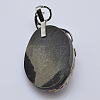 Paua Shell Big Pendants SSHEL-H063-1-3