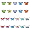 40Pcs Alloy Enamel Pendants ENAM-YW0005-25C-1