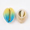 Spray Paint Cowrie Shell Beads SHEL-S274-01C-2