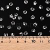 6/0 Baking Paint Transparent Fringe Glass Seed Beads SEED-N006-06A-5