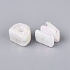 Opaque Rainbow Iridescent Acrylic Beads OACR-P010-23B-3