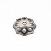 Tarnish Resistant Multi-Petal Flower 304 Stainless Steel Bead Caps LS-STAS-E103-12B-1