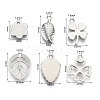 201 Stainless Steel Charms STAS-R118-02-2