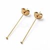 Ion Plating(IP) 304 Stainless Steel Flat Head Pins STAS-I315-C02-G-1
