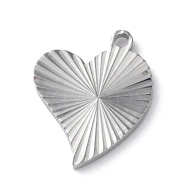 Non-Tarnish 304 Stainless Steel Pendants STAS-D025-09P-1